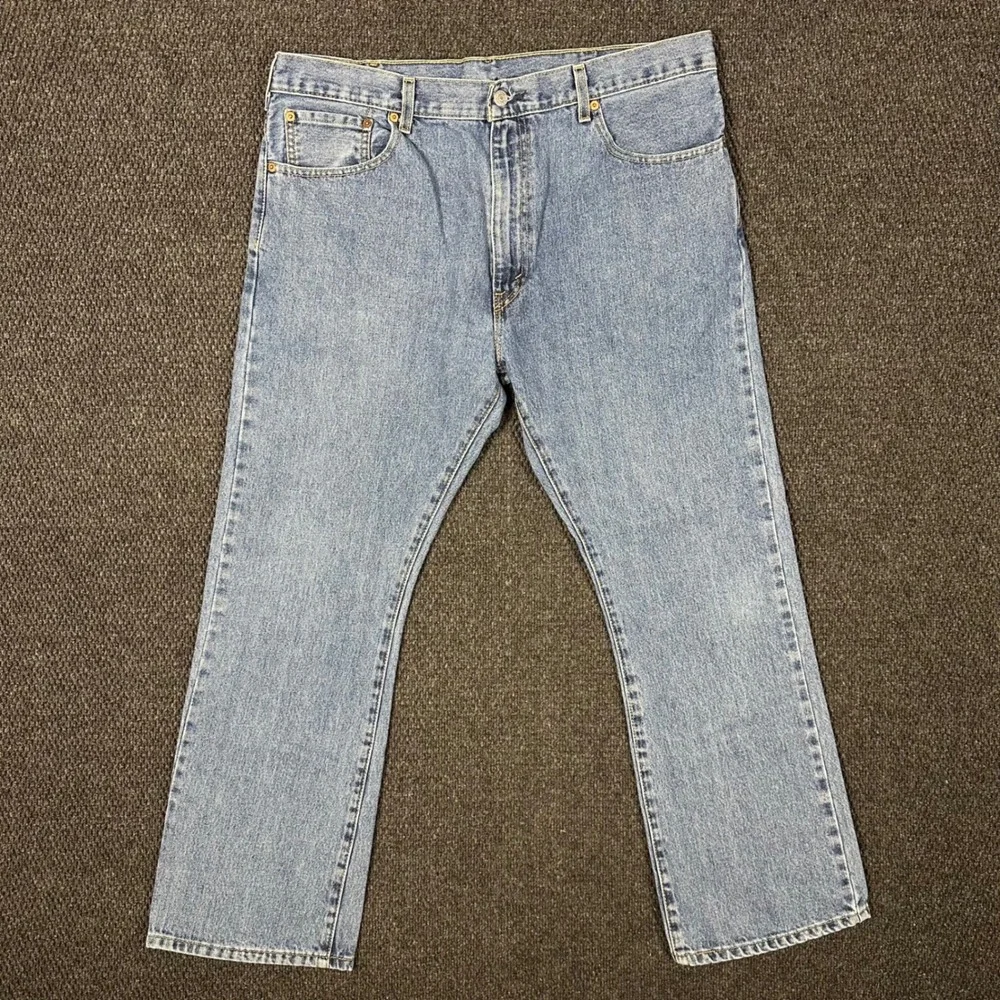 Levi's 517 Bootcut Jeans Mens 38x30 Blue Medium Wash Denim Cowboy (Fit 36x30)